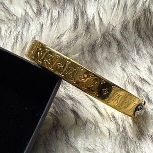 Louis Vuitton Gold Bracelet